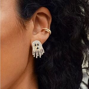 BAUBLEBAR Free Spirit Ghost Fringe Earrings